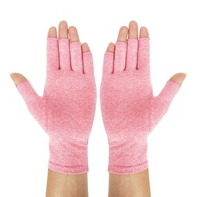 Compression Gloves Manufacturer - Half-finger Anti-skid Breathable Reusable for Home Rehabilitation Training Joint Care
