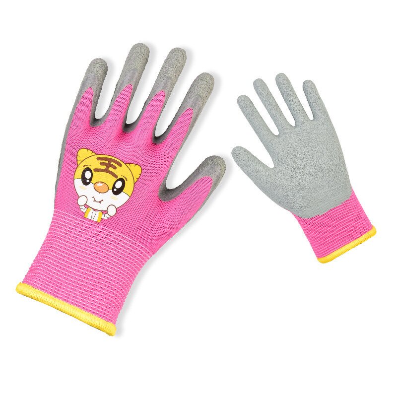 Children's Gloves Manufacturer - Safe for Sea Picking Cute Pet Park Latex Breathable Outdoor Digging Protective