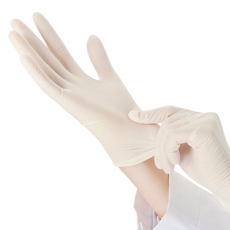 Disposable Latex Gloves Manufacturer - Low Priced Powder-Free High Elasticity Natural for Gardening Food Protection