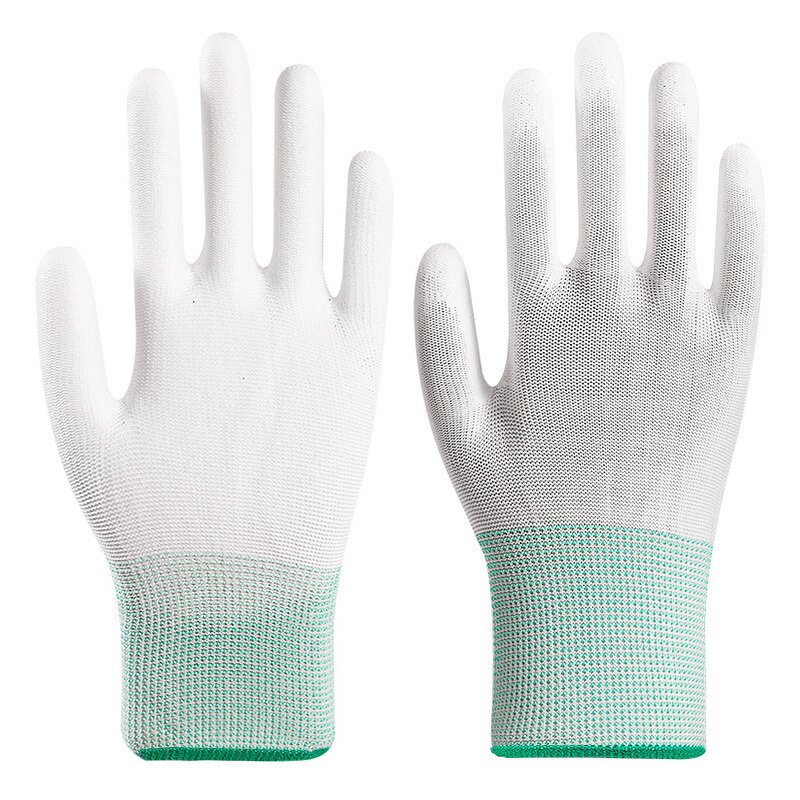 Labor Protection Gloves Manufacturer - PU-Coated Palm Dust-Free Anti-static for Electronic Factory Medium Breathable