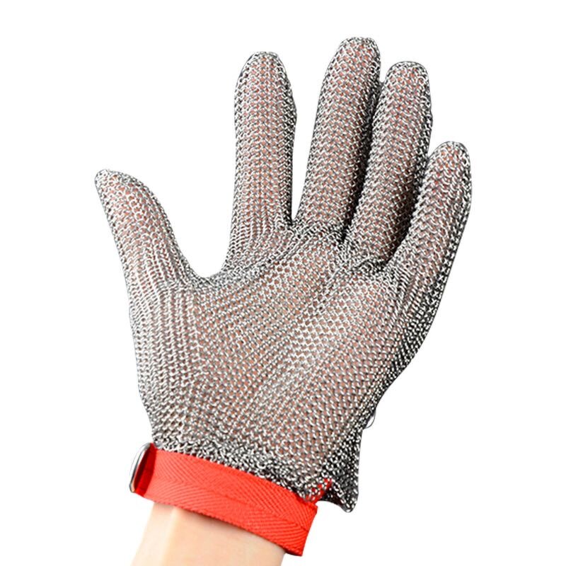 Cut Resistant Gloves Manufacturer - Easy to Clean Scratch Resistant Stainless Steel Metal Chain Steel Ring