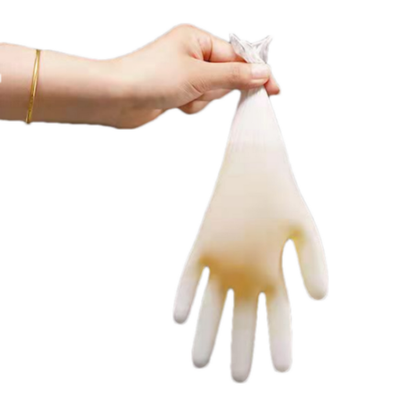 Disposable Latex Gloves Manufacturer - Low Priced Powder-Free High Elasticity Natural for Gardening Food Protection