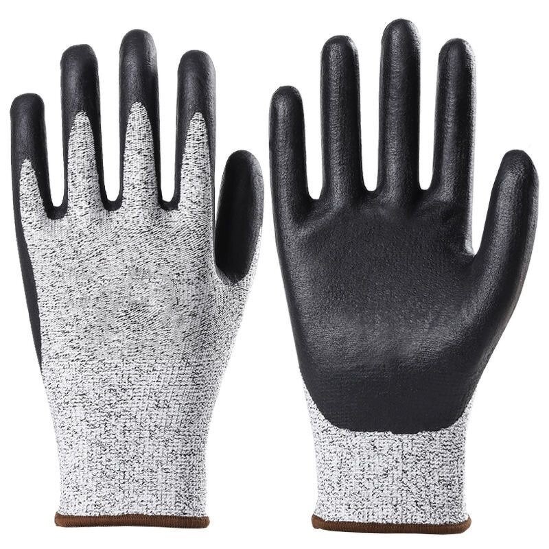Anti-cutting Gloves Manufacturer - Level 5 HPPE Nitrile Anti-bite Anti-sting for Slaughter Kitchen Fishing Wear-resistant