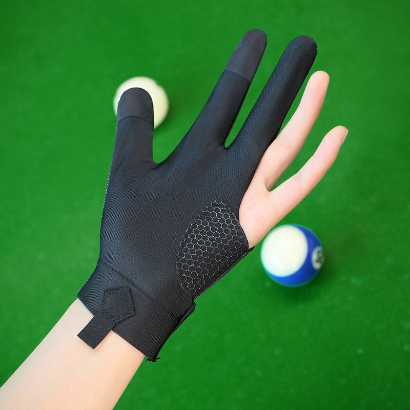 Billiard Gloves Manufacturer - Hot-selling Professional Three Finger Ice Silk Breathable Non-slip for Men Women