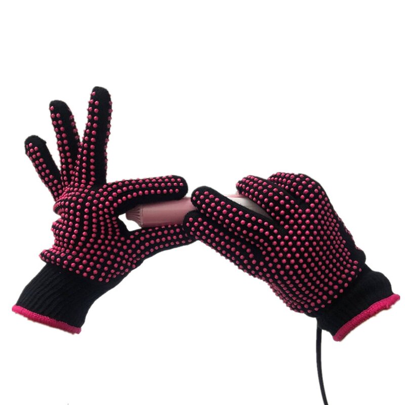 Perm Gloves Manufacturer - Hairdressing Anti-perm Anti-slip Double-sided Beads High Temperature Resistant Cotton PVC
