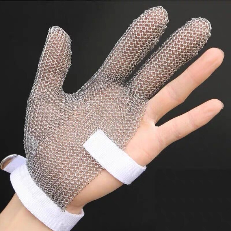 Anti-cutting Gloves Manufacturer - Stainless Steel Wire Level 5 Protection for Food Processing Fish-Killing