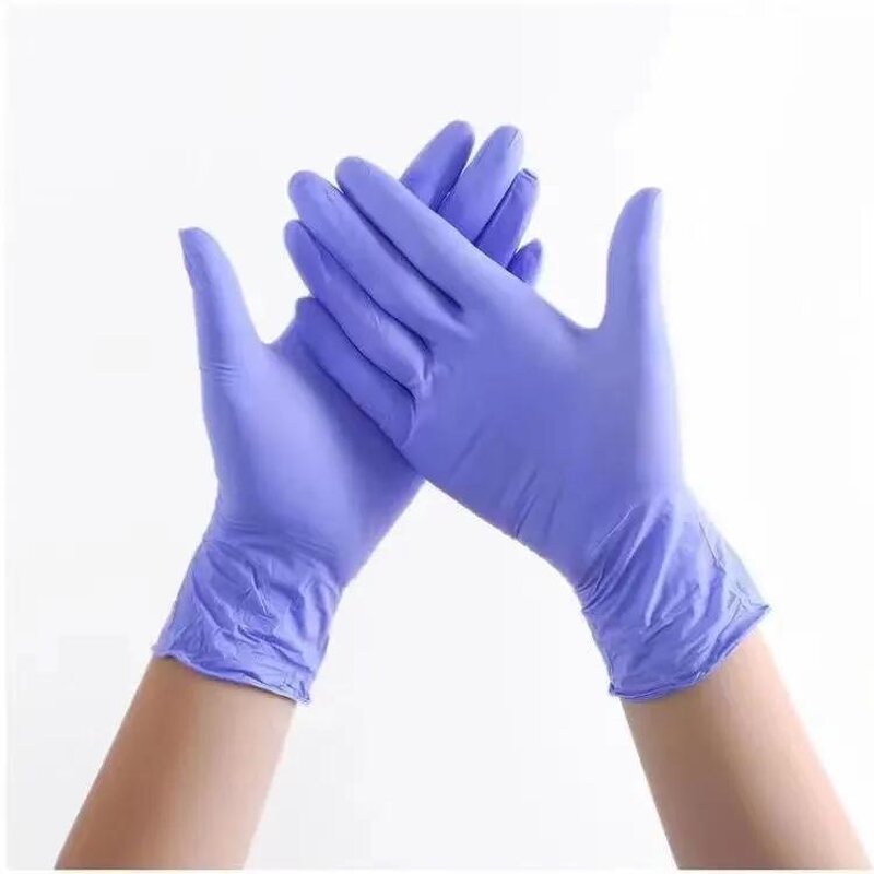 Disposable Nitrile Gloves Manufacturer - Synthetic Oil-resistant Lengthened Thickened for Electronic Workshop
