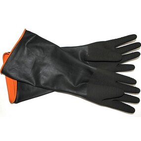Industrial Latex Gloves Manufacturer - Thickened Reusable Waterproof Acid Alkali Resistant Anti-slip Wear-resistant