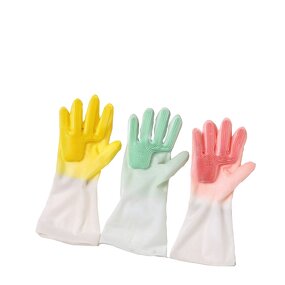 Dishwashing Gloves Manufacturer - Kitchen Silicone Brush Household Cleaning Pet Brush