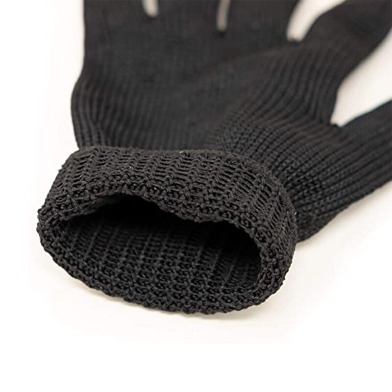 Anti-cutting Gloves Manufacturer - Level 5 Thick Polyester Steel Wire Material Anti-cut Anti-edge Anti-glass Slag