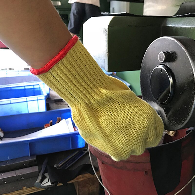 Industrial Gloves Manufacturer - Thickened Aramid High Temperature Resistant 500-degree Fireproof Anti-cutting