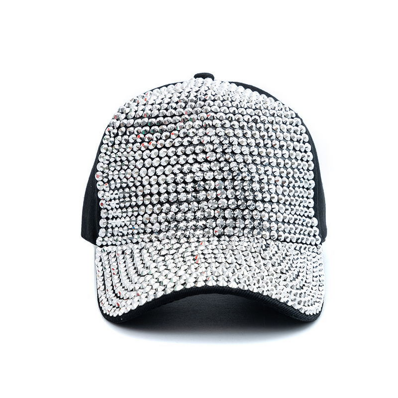 Baseball Cap Manufacturer - Fashion Full Diamond Breathable by Export Manufacturer Wholesale Dropshipping