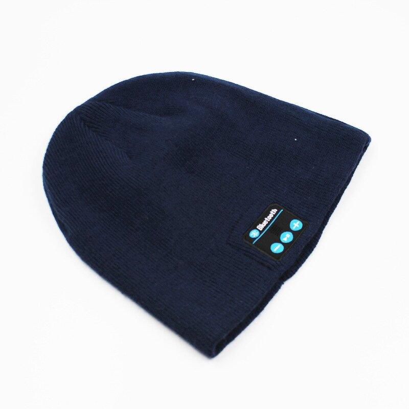 Knitted Hat Manufacturer - Fashionable Adult Winter Bluetooth Music Stereo Headphone Cap Autumn Winter Warm Music Custom
