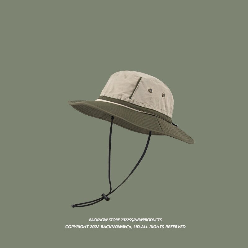 Bucket Hat Manufacturer - Fashionable Quick Dry Breathable with Wide Brim Fishermen Style String Tied Sun Hat