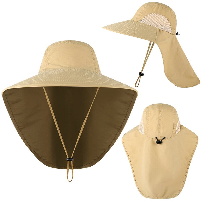 Fisherman Bucket Hat Manufacturer - Outdoor with Anti-UV Sun Protection Removable Big Brimmed Panama Durable Nylon