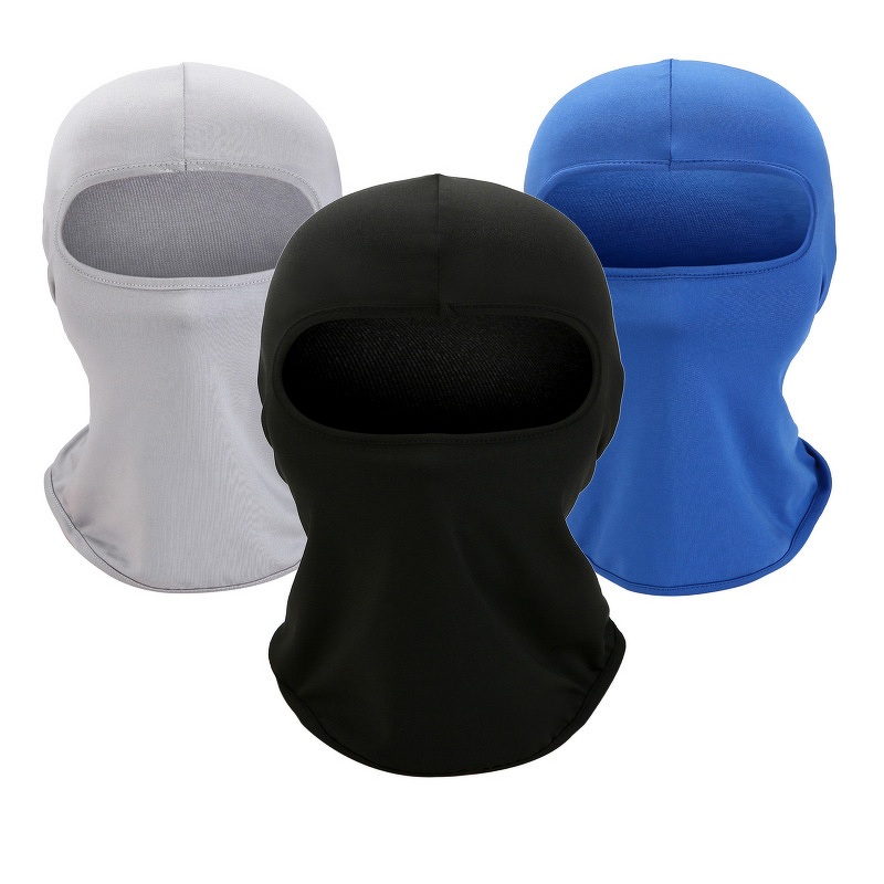 Cycling Hood Manufacturer - Summer Outdoor Sports Ice Silk Sun Protection for Bicycle Motorcycle Windproof Digital Printing