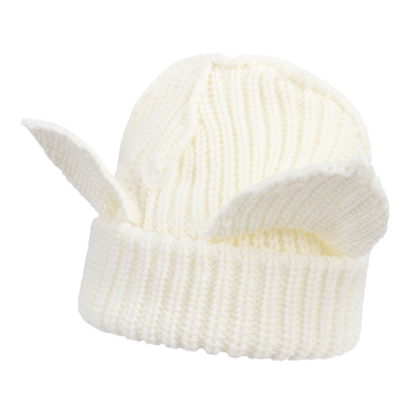 Knitted Hat Manufacturer - Fashion Adult Women's Devil Ear Thickened Full Acrylic Hot Selling Export Digital Printing