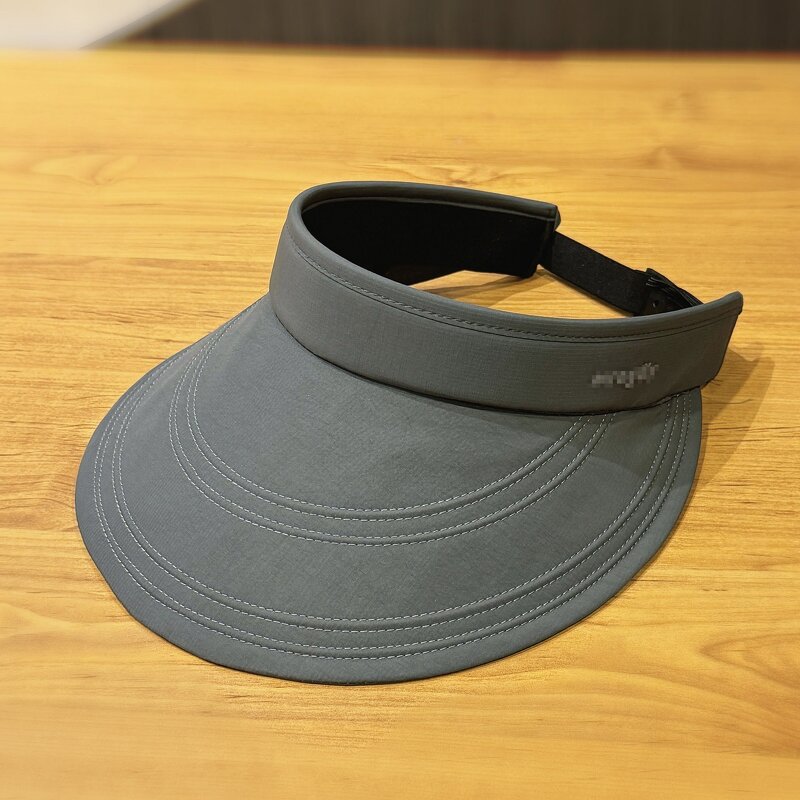 Visor Hat Manufacturer - Women's Summer UV Protection Running Sports New Style Open Top Sun Protection with Slimming Brim