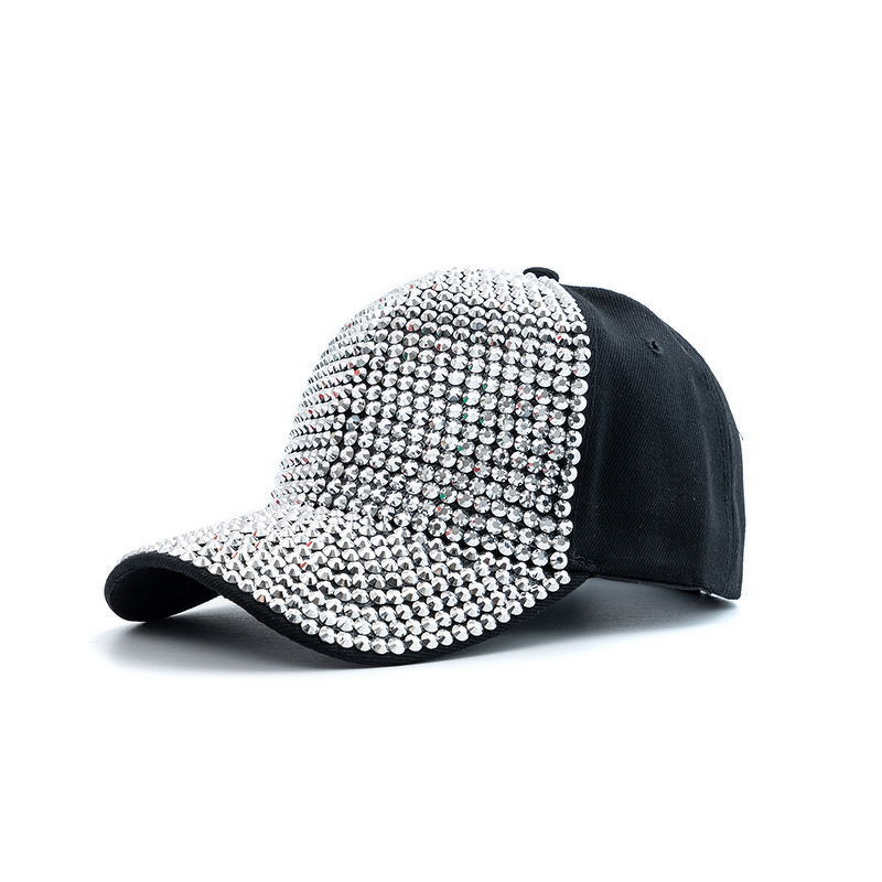 Baseball Cap Manufacturer - Fashion Full Diamond Breathable by Export Manufacturer Wholesale Dropshipping