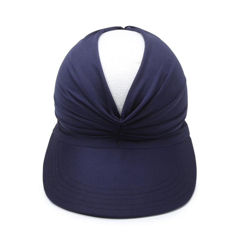 Women's Sun Hat Manufacturer - Spring Summer Outdoor Sports Beach Cycling Visor with Empty Top Nylon Polyester