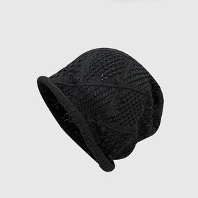 Winter Hat Manufacturer - Hooded Women's Autumn and Winter Warm Toe Cap Small Face Knitted Windproof and Cold Proof