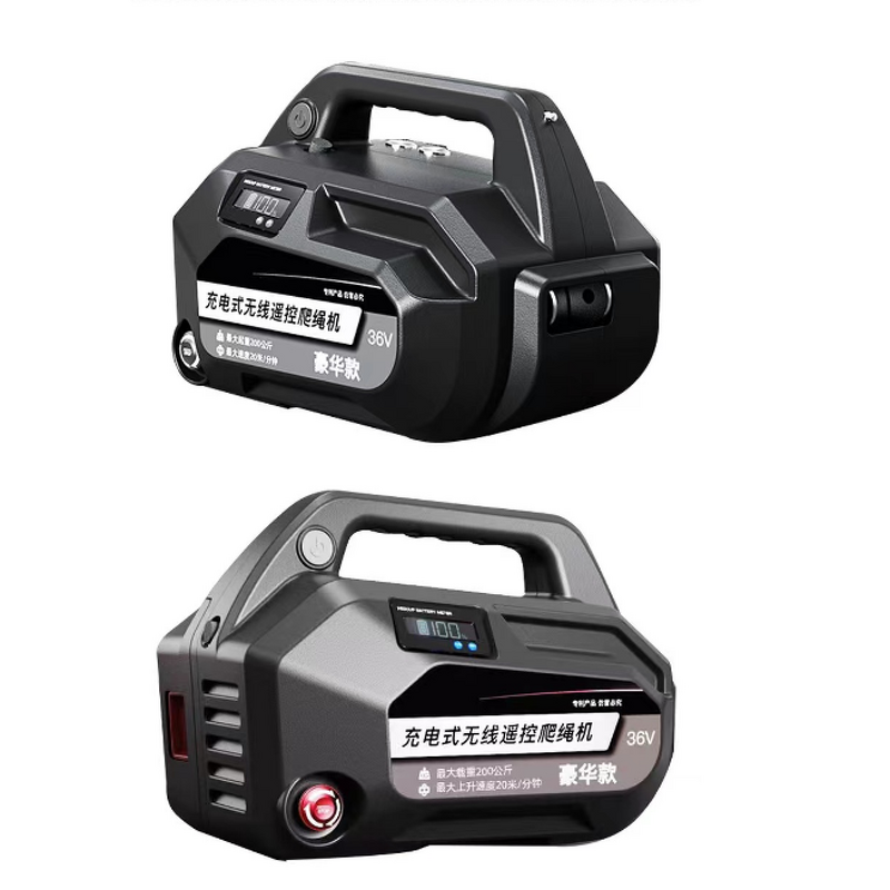 Portable Electric Crane Manufacturer - Rope Lifting Hoist Machine with Wireless Remote Control