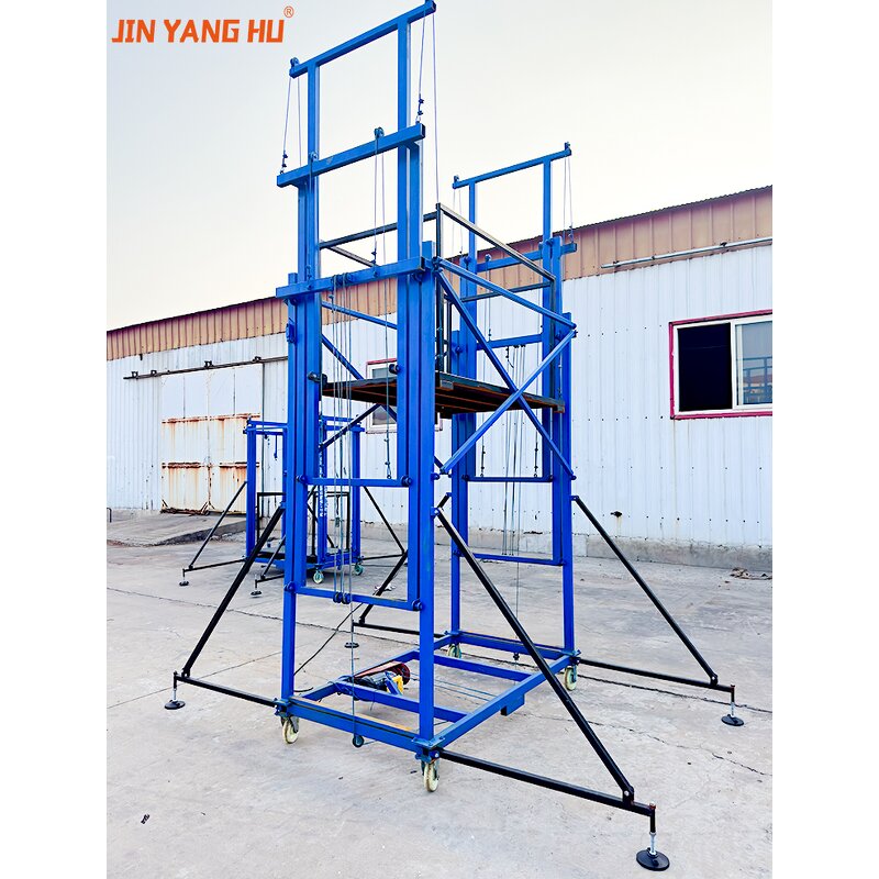Electric Scaffolding Lift Manufacturer - Factory Direct Sale 500kg Electronic 8m Portable