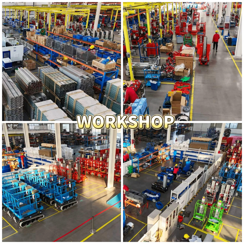 Aluminum Alloy Lift Manufacturer - CE Certified 5-12 Meters Single Mast One-Man Aerial Mobile Vertical