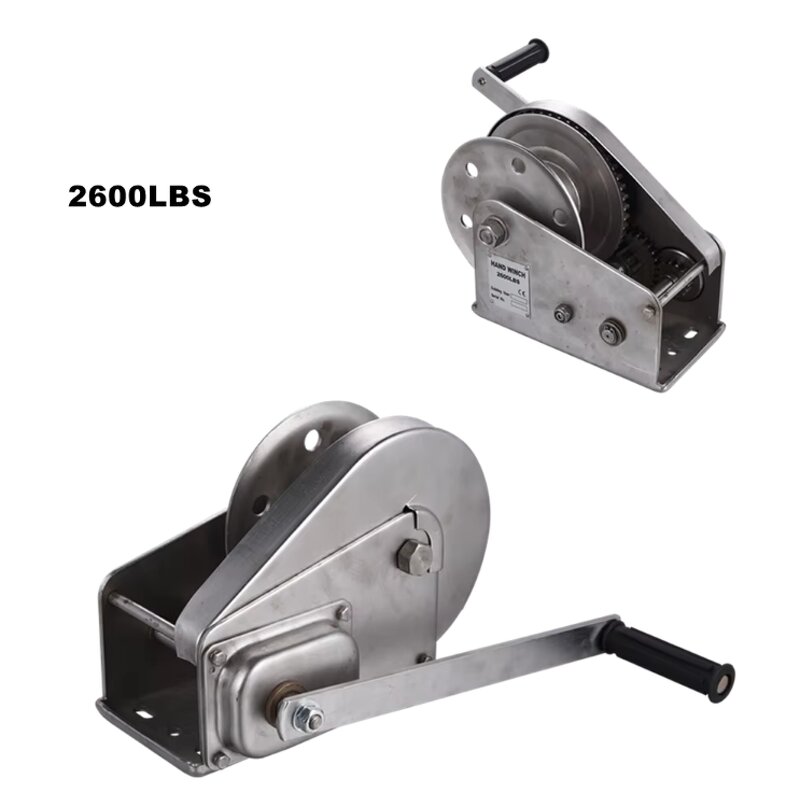 Manual Winch Manufacturer - Small Hand with Brake for Boat Lifting