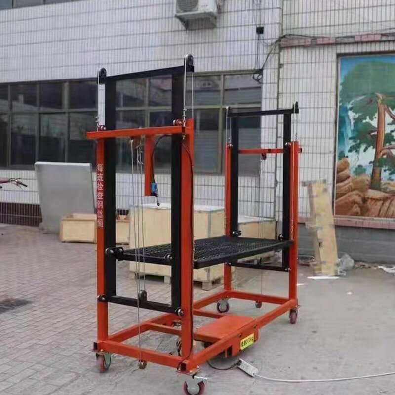 Electric Scaffolding Lift Manufacturer - Portable Movable Platform Lifting 300kg 500kg