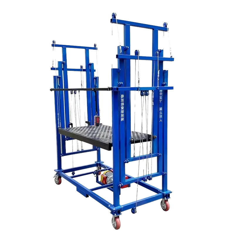 Electric Scaffolding Platform Manufacturer - Portable Automatic Hydraulic Folding with Remote Control Ladder Lift