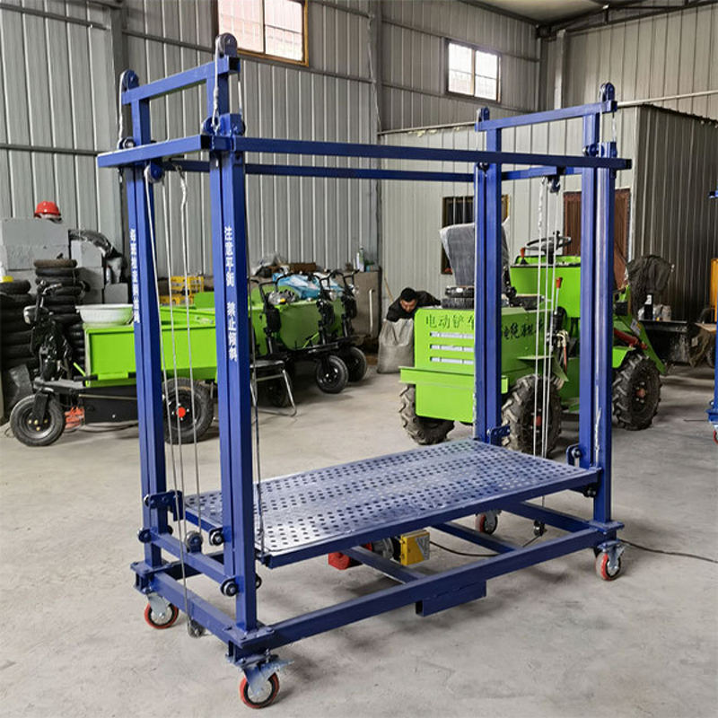 Electric Scaffolding Lift Manufacturer - Portable Movable Platform Lifting 300kg 500kg