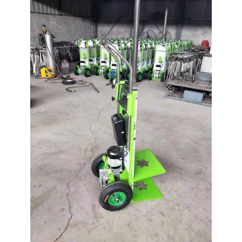 Stair Climbing Hand Truck Manufacturer - Portable Electric 400kg Heavy Duty Aluminium Dolly Roll Container