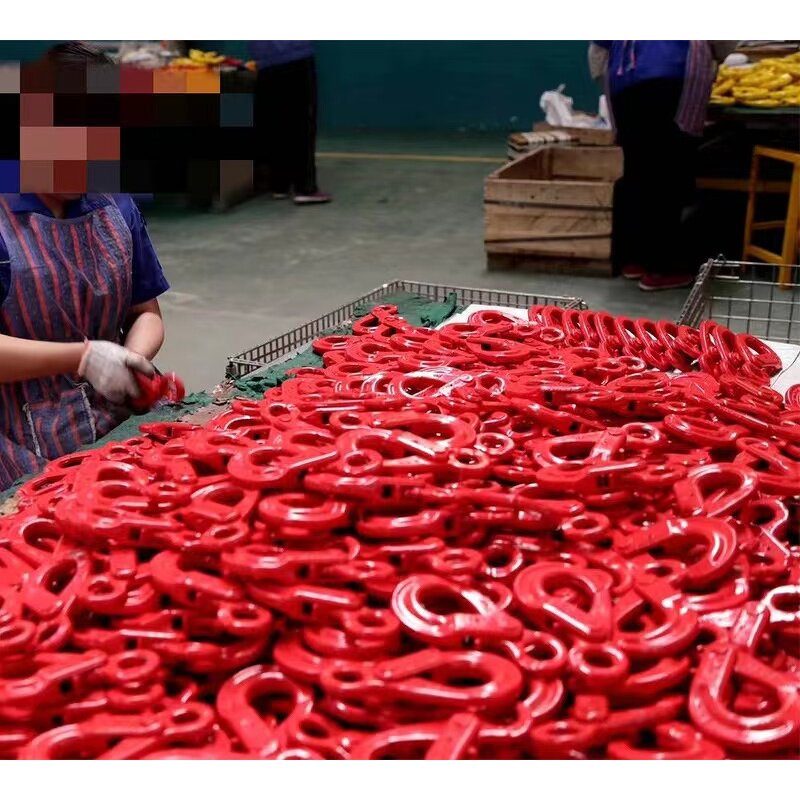 Eye Hook Manufacturer - Hot Selling Alloy Steel G80 European Type Lifting Rigging Safety Self-locking for Workshop