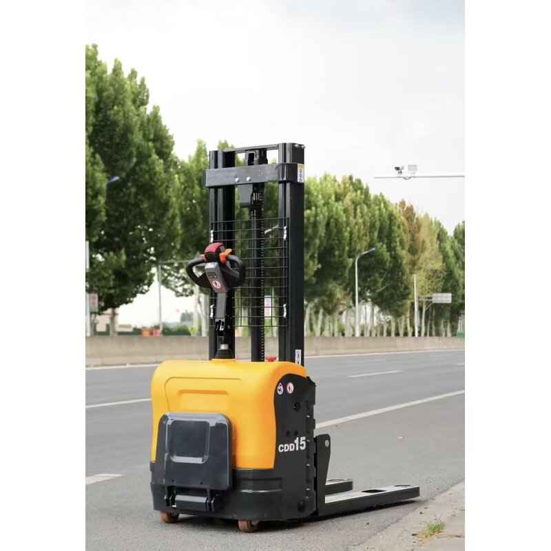 Electric Pallet Stacker Manufacturer - Cheapest Self Loading Reach 1.5T 2ton 3M Walkie for Sale