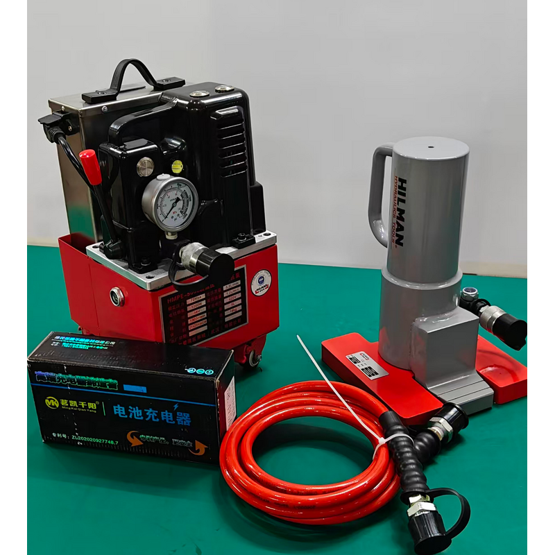 Hydraulic Lifting Tool Manufacturer - Heavy Duty 10T 16T 20T 26T Multi-stage Adjustable Manual Electric