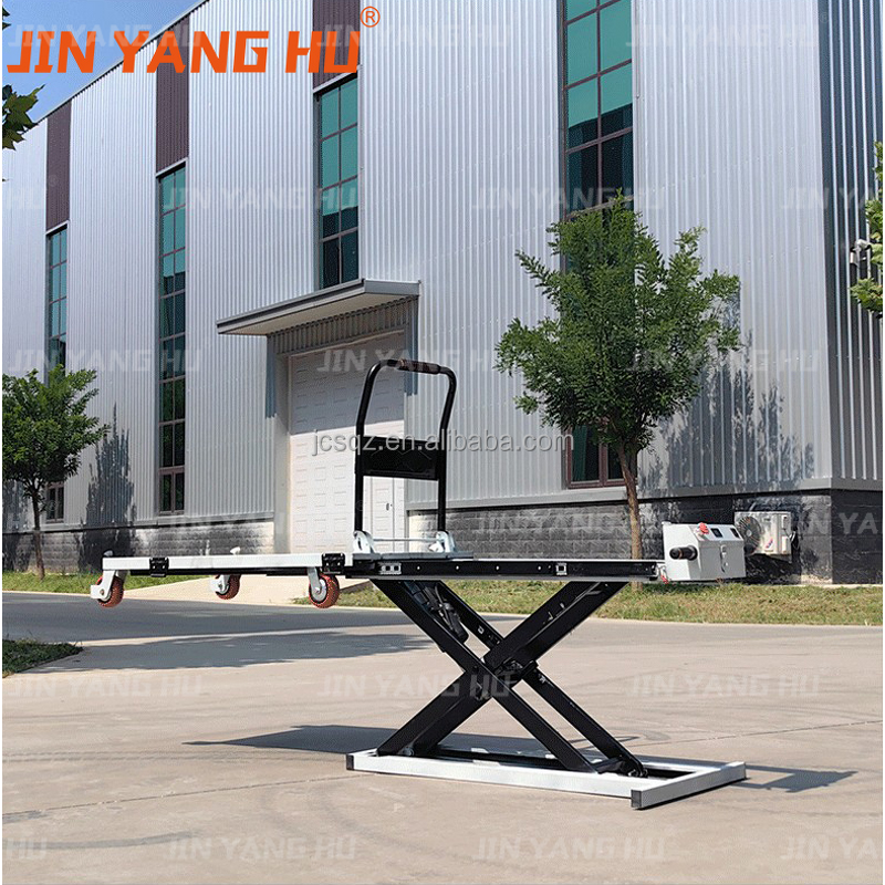 Vehicle-mounted Hydraulic Trolley Manufacturer - One-button Lifting Automatic Loading Unloading Durable Foldable