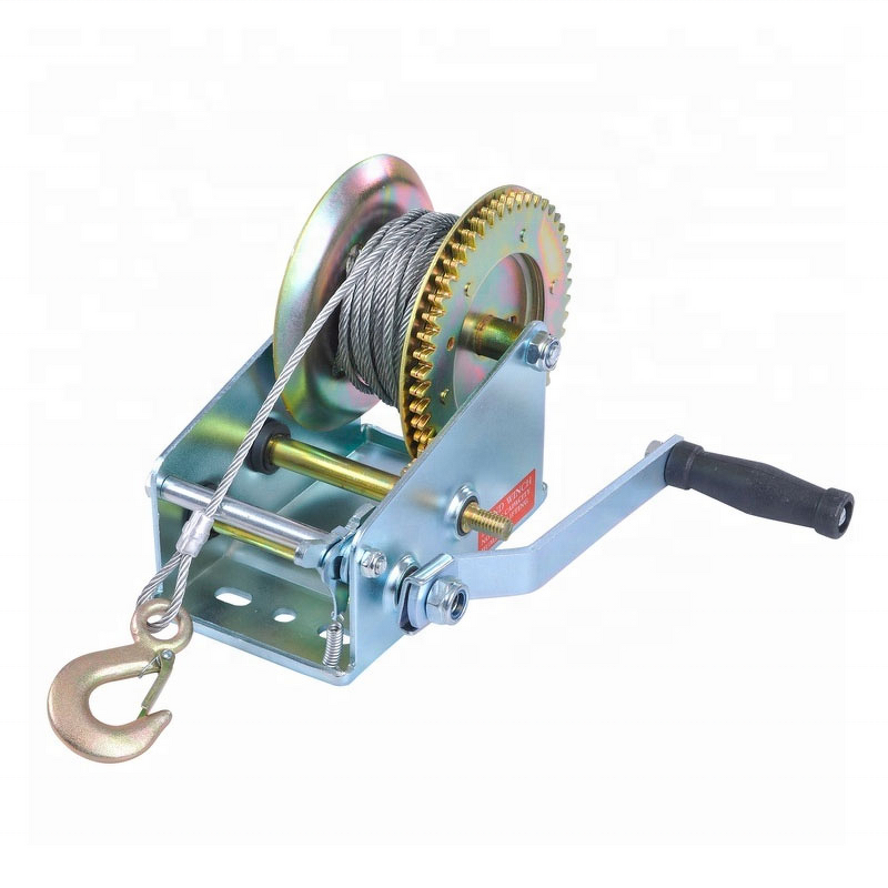 Manual Winch Manufacturer - 2600lbs Hand Crank Cable for Dragging Boat