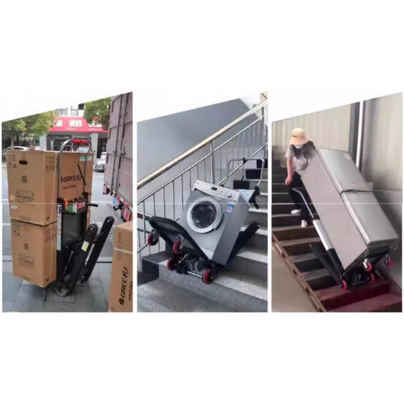 Stair Climber Hand Truck Manufacturer - Portable Battery Electric Climbing Cargo for Material Handling