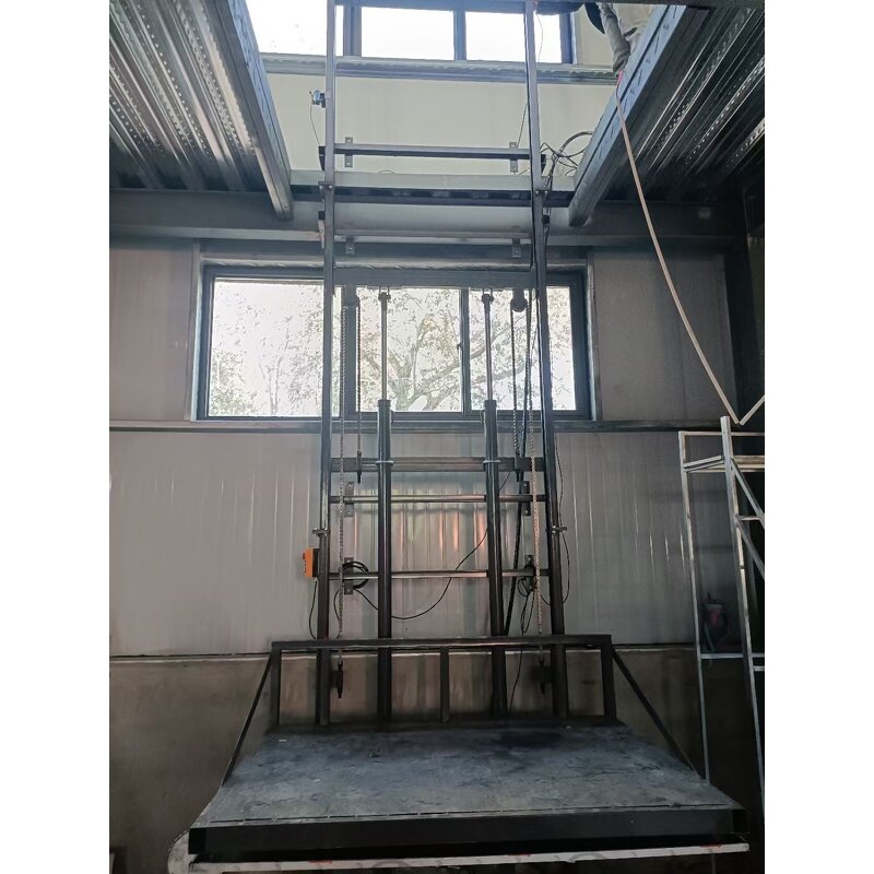 Freight Elevator Manufacturer - 3m 6m 1000 kg Load Hydraulic Electric Lift Platform for Warehouse Vertical Lifting