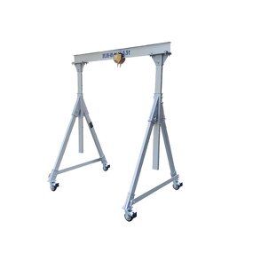 Aluminum Alloy Gantry Crane Manufacturer - 0.5 Ton 1 Ton 2 Ton Customized Caster Wheels for Warehouse Outdoor