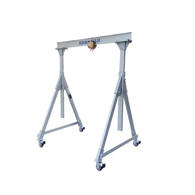 Aluminum Alloy Gantry Crane Manufacturer - 0.5 Ton 1 Ton 2 Ton Customized Caster Wheels for Warehouse Outdoor