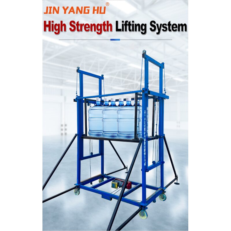 Electric Scaffold Lift Manufacturer - Portable Foldable 2M-6M Steel Chain Remote Control Automatic Mobile