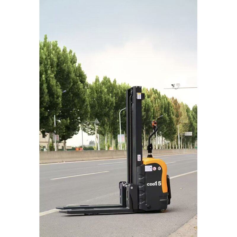 Electric Pallet Stacker Manufacturer - Cheapest Self Loading Reach 1.5T 2ton 3M Walkie for Sale