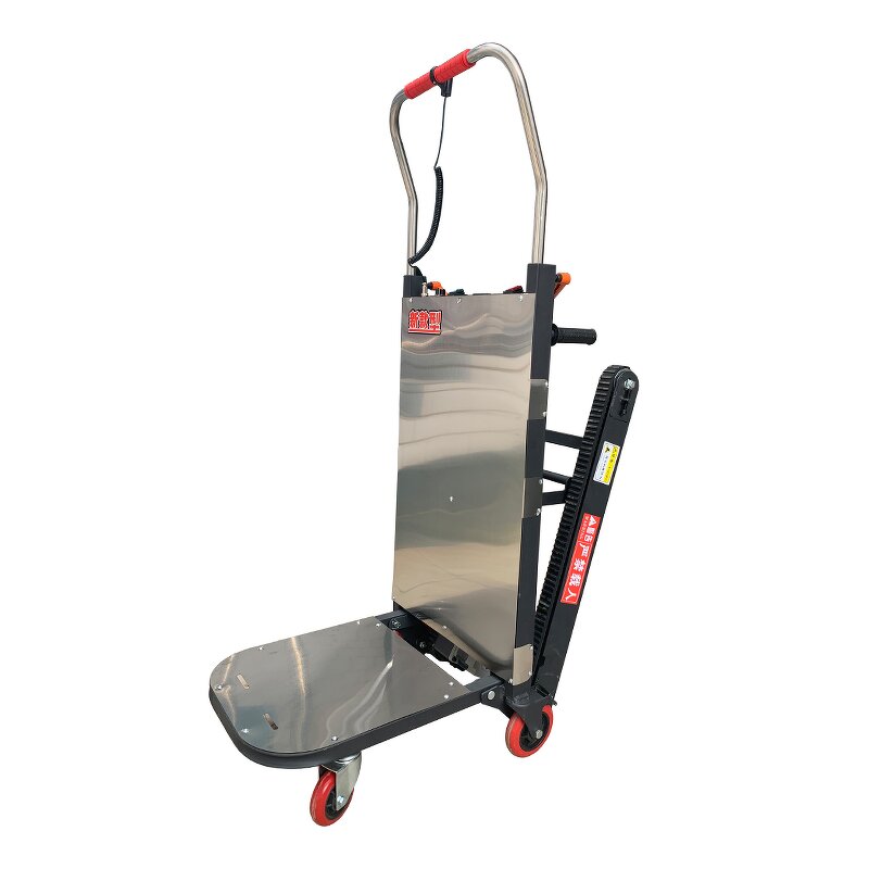 Stair Climber Trolley Manufacturer - Electric Crawler Type 250kg Load Steel Platform Pallet