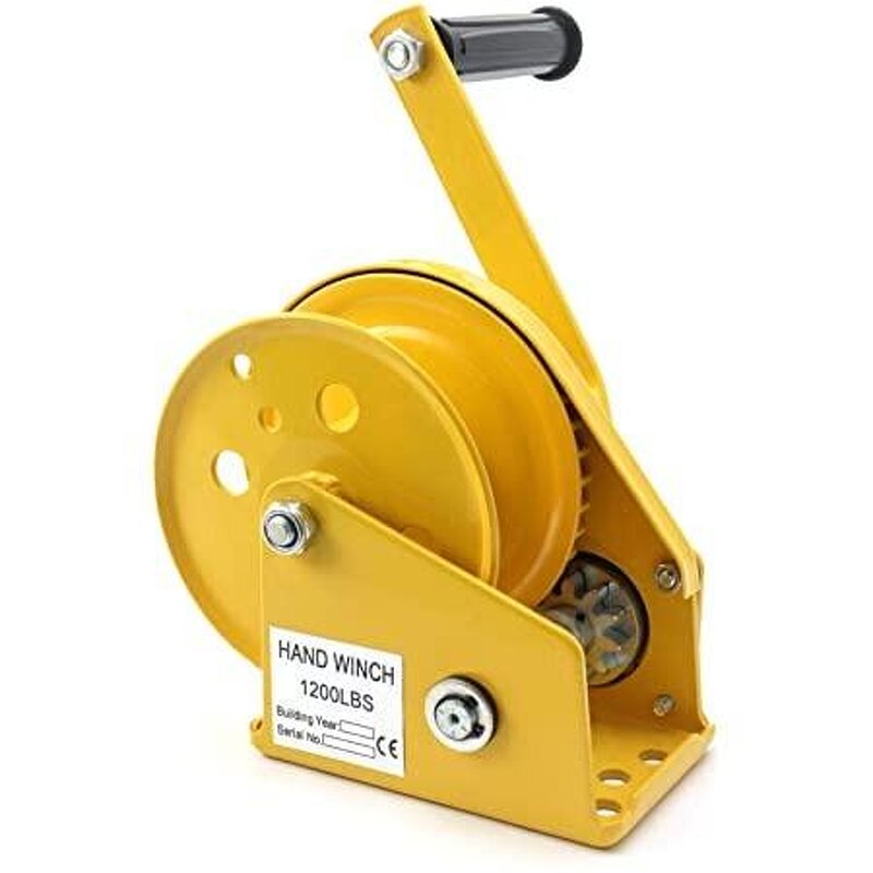 Manual Hand Winch Manufacturer - Hot Sale 1200lbs 1800lbs with Brake Automatic Crank Tripod Vertical Lifting