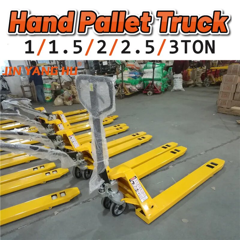 Manual Hydraulic Forklift Manufacturer - 2 Tons 3 Tons Electric Ground Jack Pallet Transport Truck