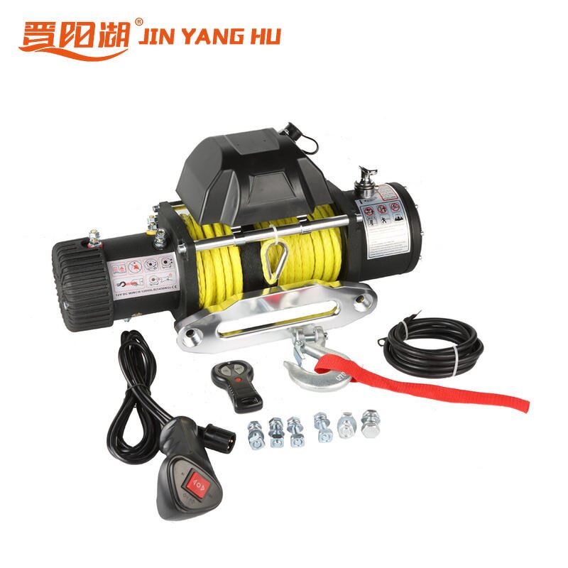 Electric Winch Manufacturer - Wholesale 12v 24v 12000lbs for ATV SUV Wireless Steel 38" Wire Rope