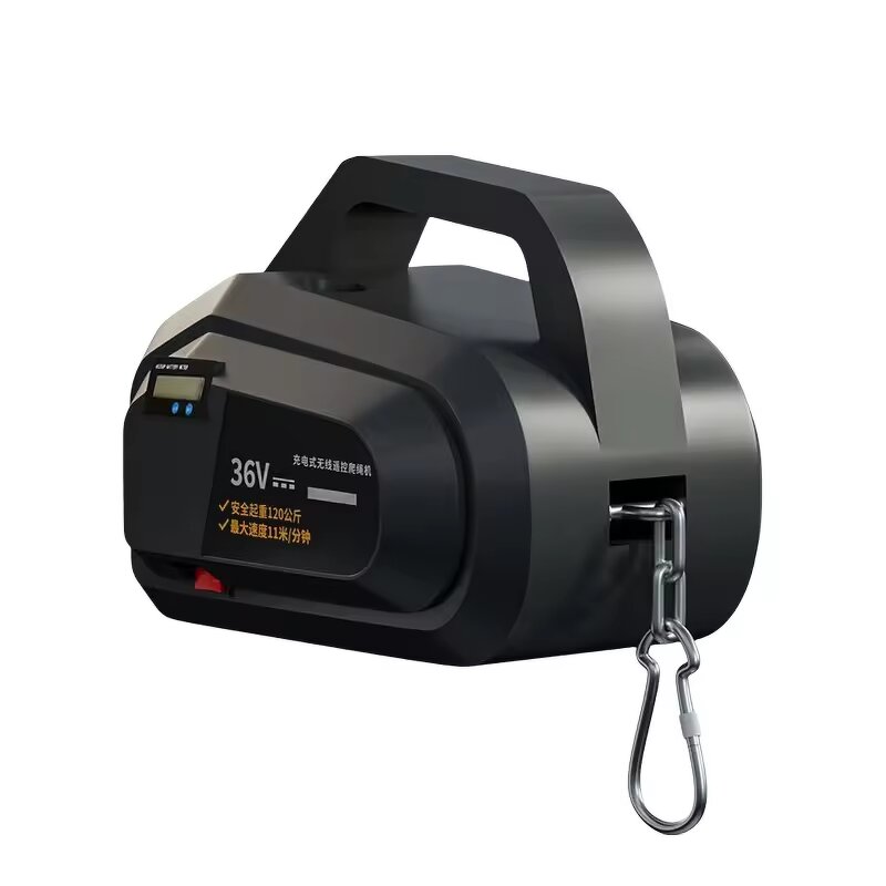 Portable Electric Crane Manufacturer - Rope Lifting Hoist Machine with Wireless Remote Control