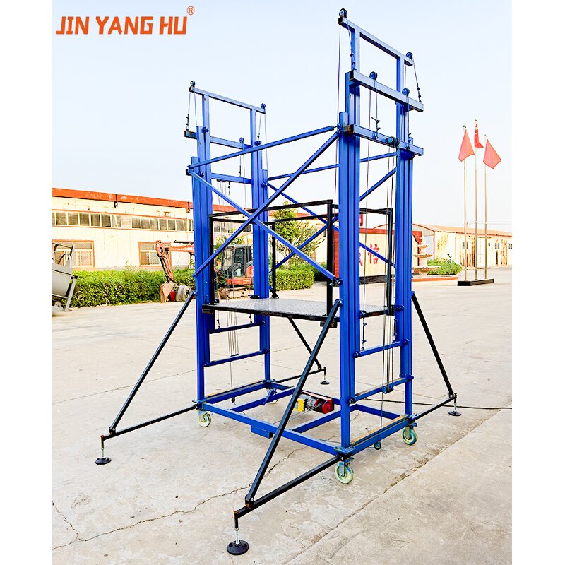 Electric Scaffolding Lift Manufacturer - Factory Direct Sale 500kg Electronic 8m Portable